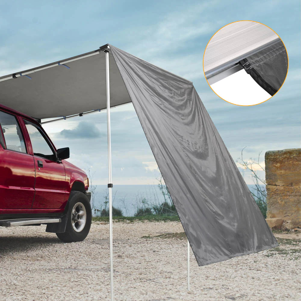 Car side awning discount roof top tent