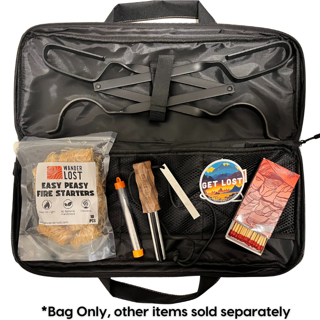 Bonfire Bag - Ash-Free Campfire Kit Carrier