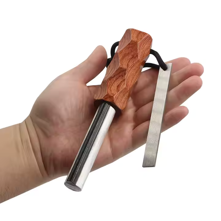 The Beefy Ferro Rod - Durable Waterproof Fire Starter with Magnesium