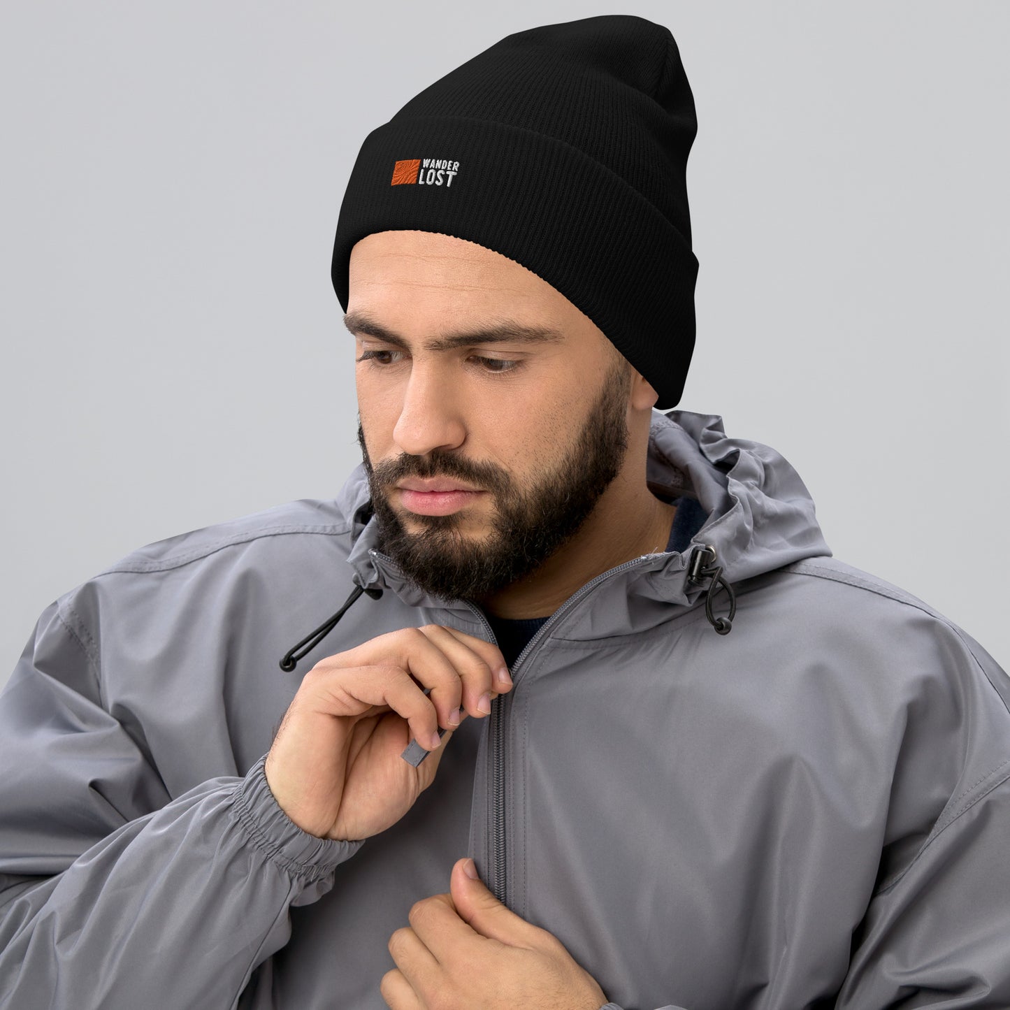 Wander Lost Cuffed Beanie