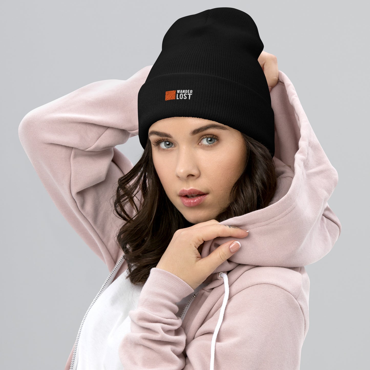 Wander Lost Cuffed Beanie
