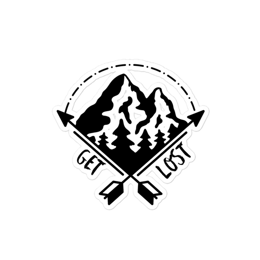 Get Lost Sticker - Nature