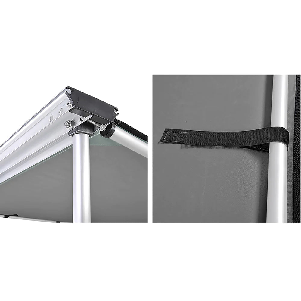 Car Awning 4' 7" x 6' 7" Rear Side Roof Rack Awning Shade