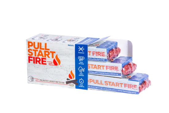 Pull Start Fire - "The Easiest Fire Starter"