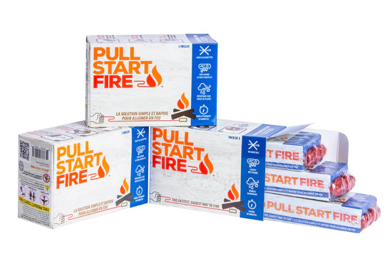 Pull Start Fire - "The Easiest Fire Starter"