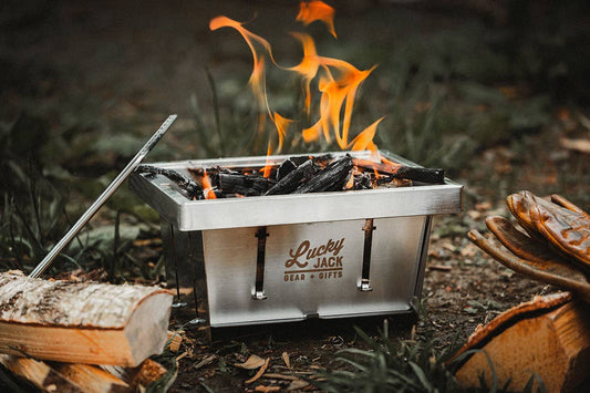 Solo Grill, Flat-pack Camp Stove (10 pk.), Lifestyle