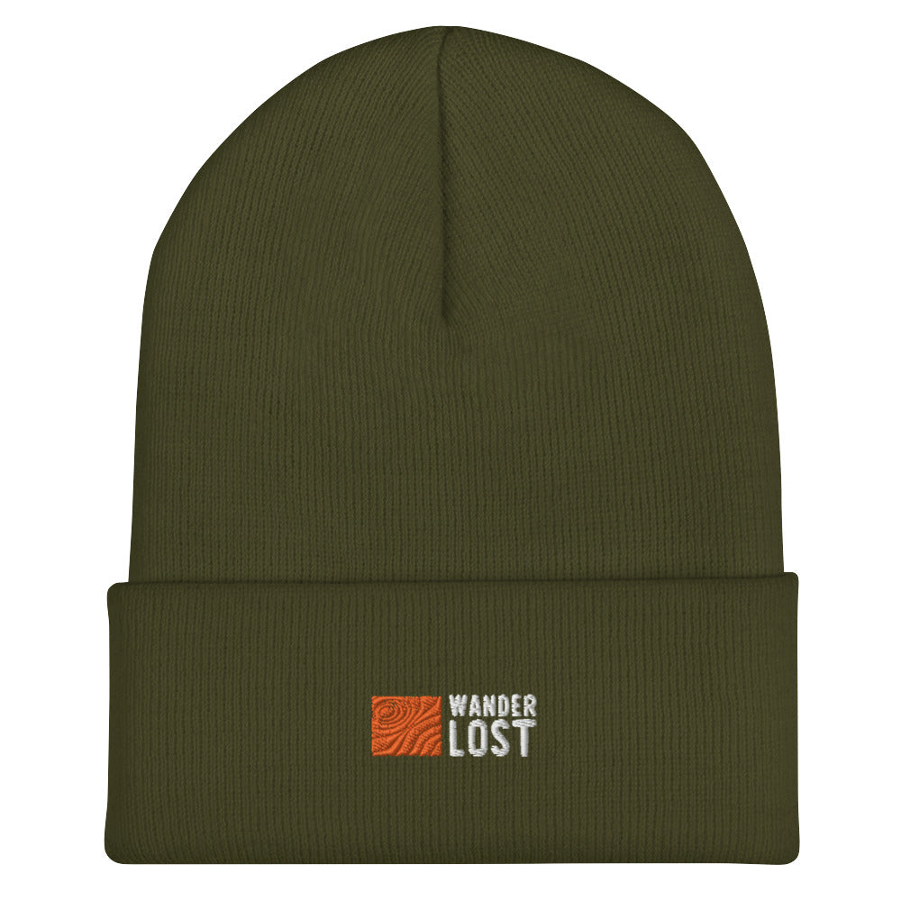 Wander Lost Cuffed Beanie