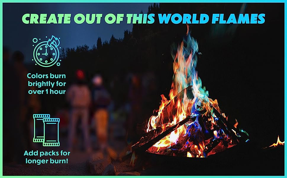 Magic Flames - Magic Color Changing Flames