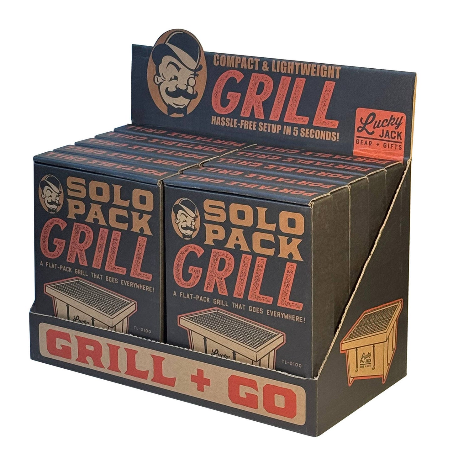 Solo Grill, Flat-pack Camp Stove