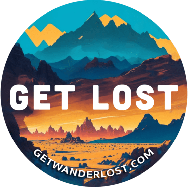 Get Lost Sticker